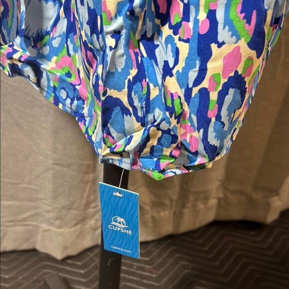 CupShe Blue Multicolor Women's Romper - Picture 7 of 16